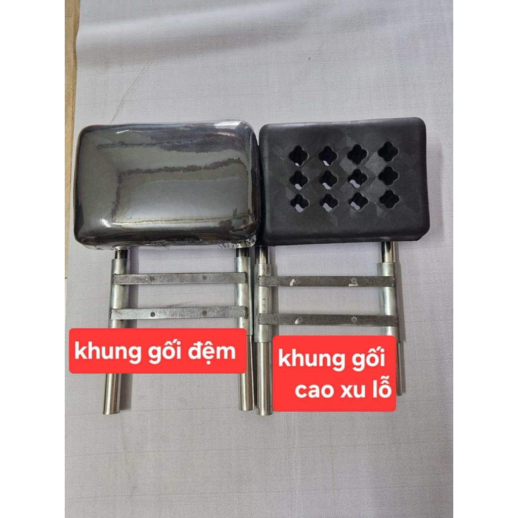 khung u gối lỗ tổ ong và gối đệm