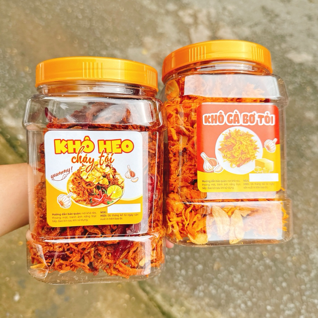 Combo KHÔ GÀ LÁ CHANH, KHÔ HEO TỎI, KHÔ GÀ BƠ TỎI, CHÀ BÔNG XÙ Các Loại Hàng Cao Cấp Ngon Đặc Biệt