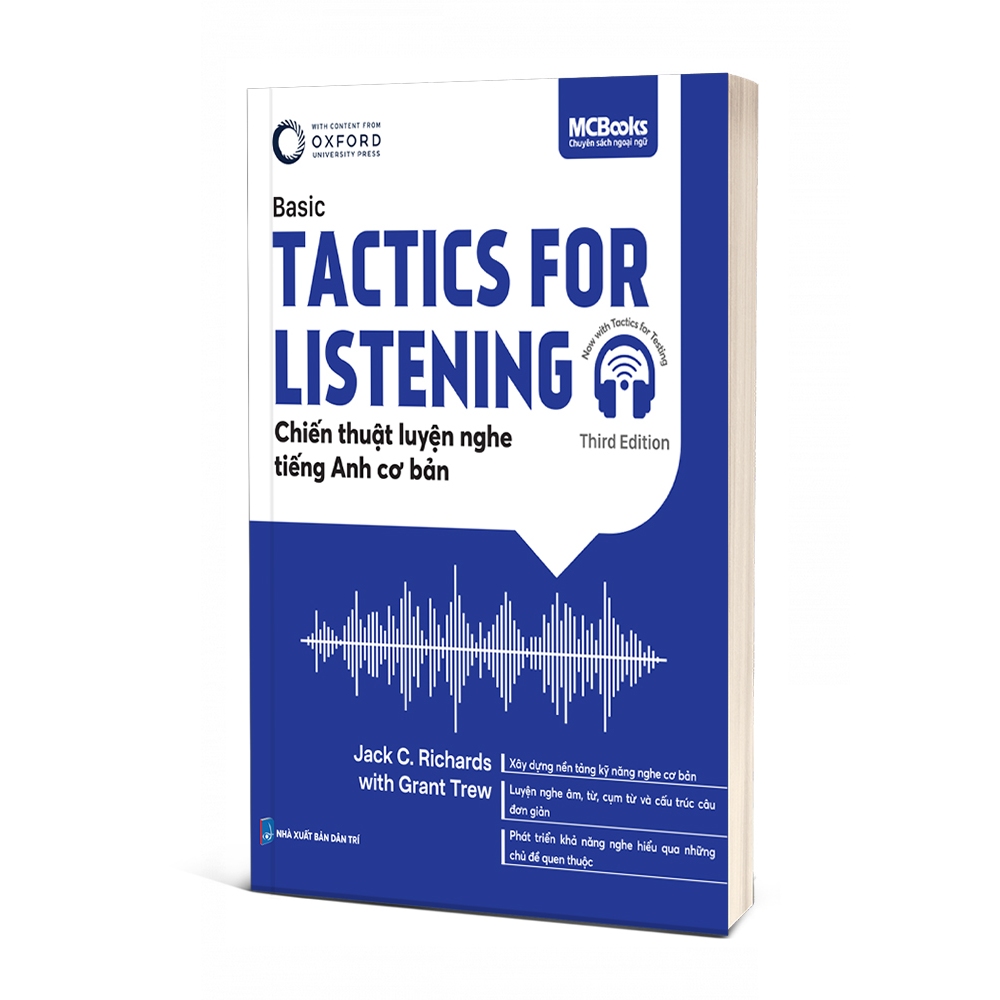 Sách - Tactics for Listening - Basic - Chiến thuật luyện nghe Tiếng Anh cơ bản