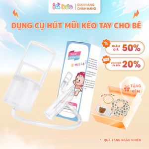 Bộ Dụng Cụ Hút Mũi Kéo Tay Thế Hệ Mới HQ, Lực Hút Mạnh, Chất Liệu Nhựa Nguyên Sinh, An Toàn Cho Bé Sơ Sinh Và Trẻ Nhỏ
