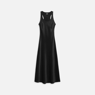 Đầm Dài Noir Grace Maxi Dress, Chất Vải Lụa Queen Thoải Mái ,WDD086 SOME HOW STORE