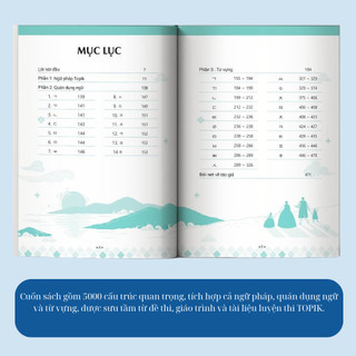 Sách - 5000 Cấu Trúc Ngữ Pháp Quán Dụng Ngữ Và Từ Vựng Tiếng Hàn MCBooks