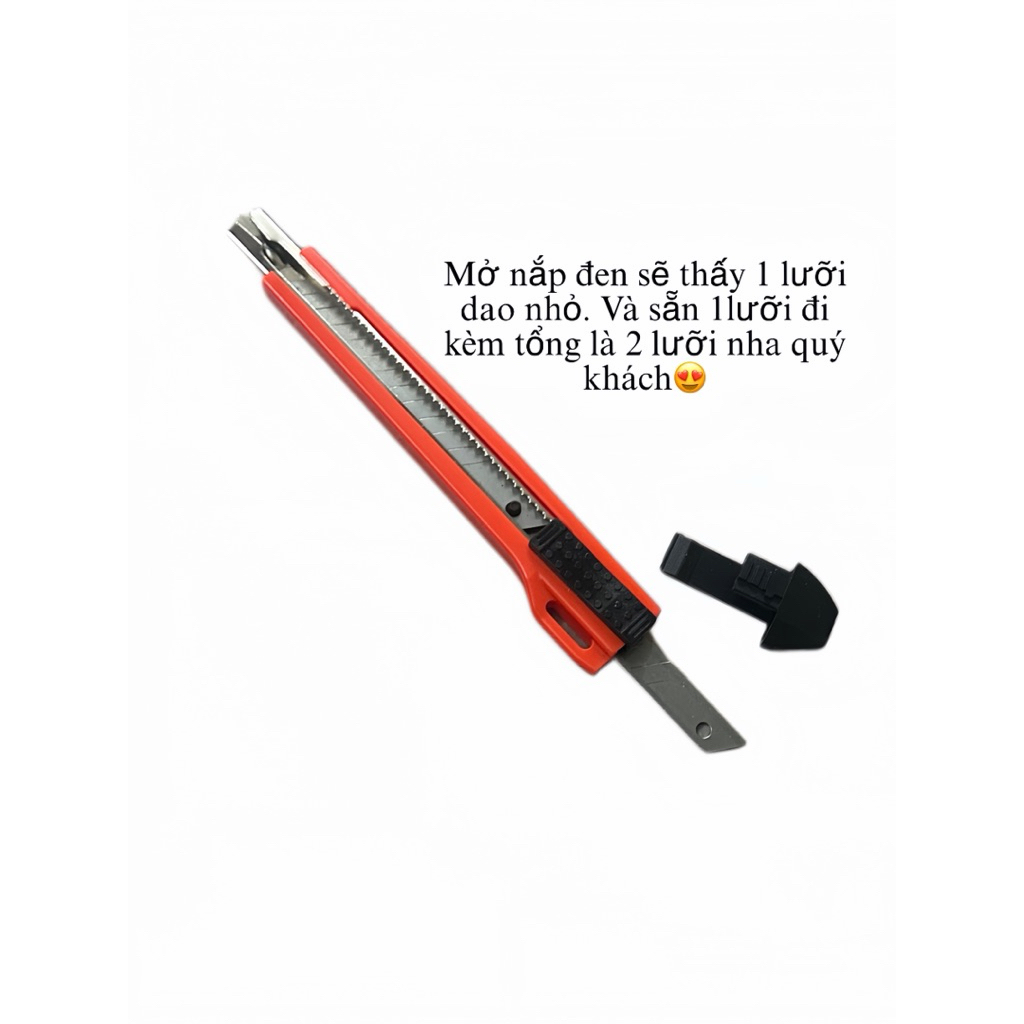 Dao Dọc Giấy Nhỏ 9mm SDI Chính Hãng Sắc Bén, Chắc Chắn