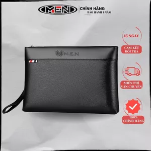 Ví cầm tay nam da thời trang M.E.N hình chuột bảng lớn HHk5 [GIÁ SIÊU SALE]