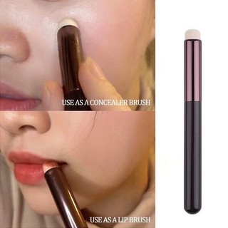 Combo 3 Cọ tán son môi che khuyết điểm đầu tròn lông cọ siêu mịn đứng dáng - nhỏ gọn, tiện dụng