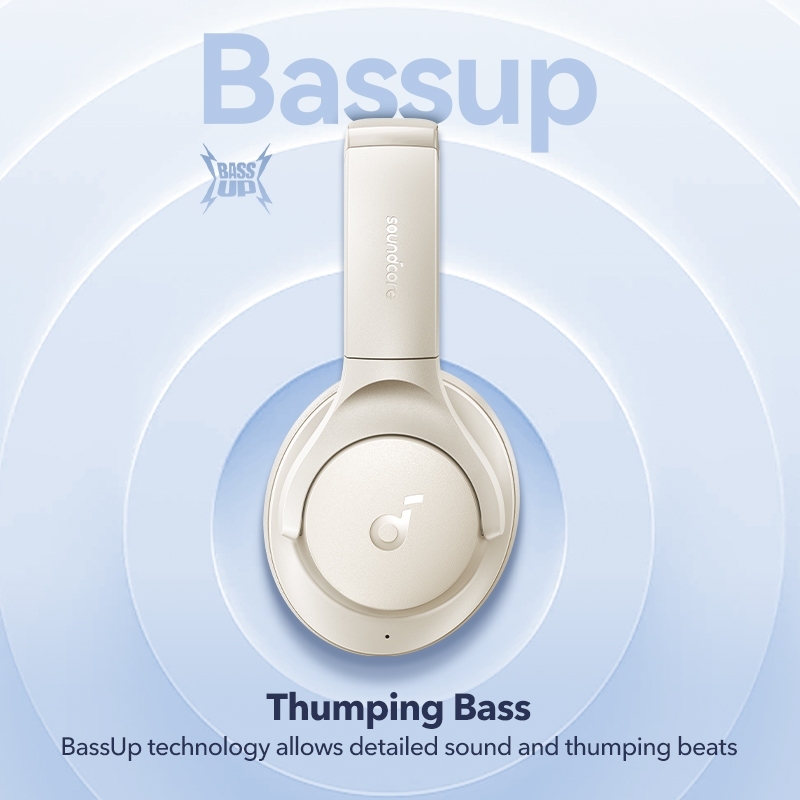 Tai nghe Bluetooth chống ồn Anker soundcore Q20i - Âm thanh chất lượng cao, đeo thoải mái, pin lâu tới 40H | BigBuy360 - bigbuy360.vn