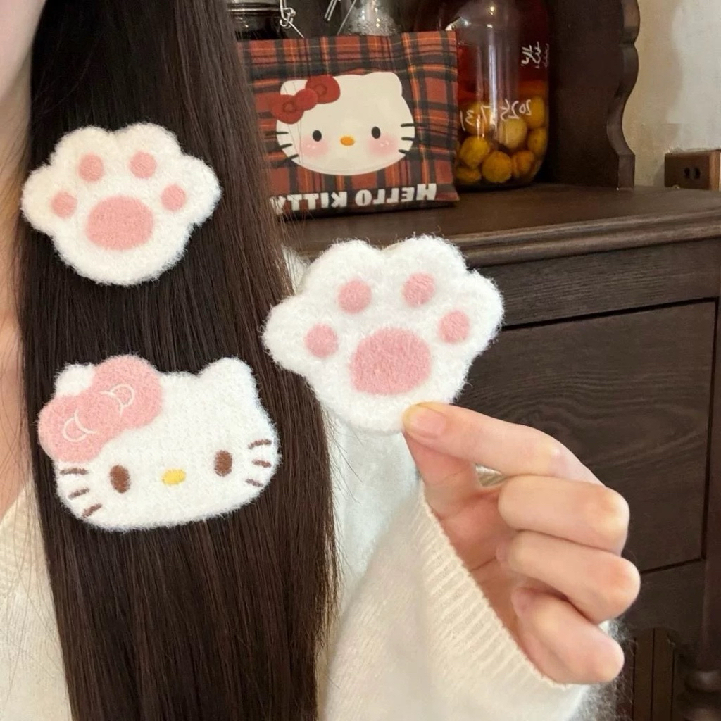 MIẾNG DÁN TÓC CÁC MẪU MỚI NHẤT HÌNH HELLO KITTY/ THỎ/ MÈO DỄ THƯƠNG - CÓ THỂ TÁCH RỜI NƠ RIÊNGẤT