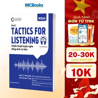 Sách - Tactics for Listening - Basic - Chiến thuật luyện nghe Tiếng Anh cơ bản