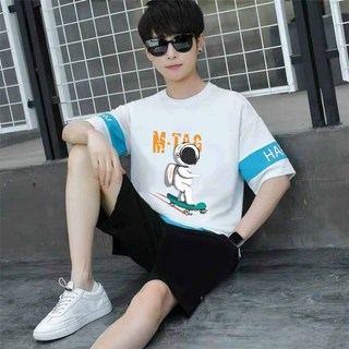 Set Bộ Quần Áo Thể Thao Nam ⚡️ FreeShip - Giá Sập Sàn ⚡️ Đồ tập gym in chữ phối màu họa tiết M-TAG K1