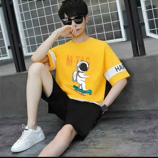 Set Bộ Quần Áo Thể Thao Nam ⚡️ FreeShip - Giá Sập Sàn ⚡️ Đồ tập gym in chữ phối màu họa tiết M-TAG K1