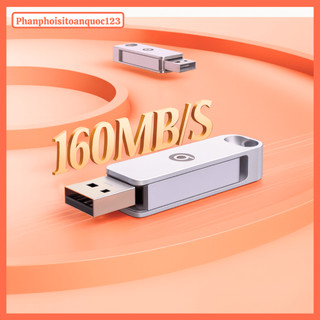 USB 3.0 ADOL U300 32GB/64GB/128GB/256GB BH – Dạng Kim Loại Xoay 360° Lưu Trữ Dữ Liệu