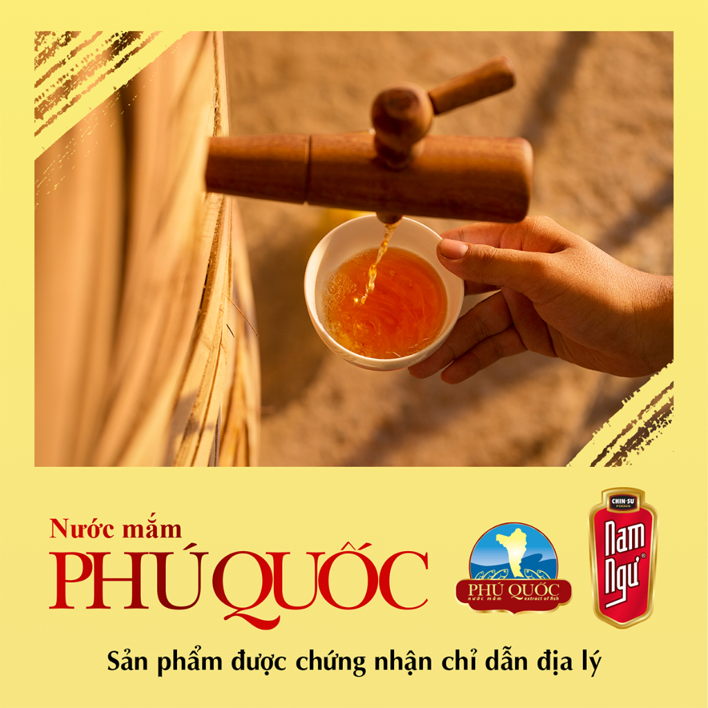 Chai Nước mắm Nam Ngư chỉ dẫn địa lý Phú Quốc 500ml