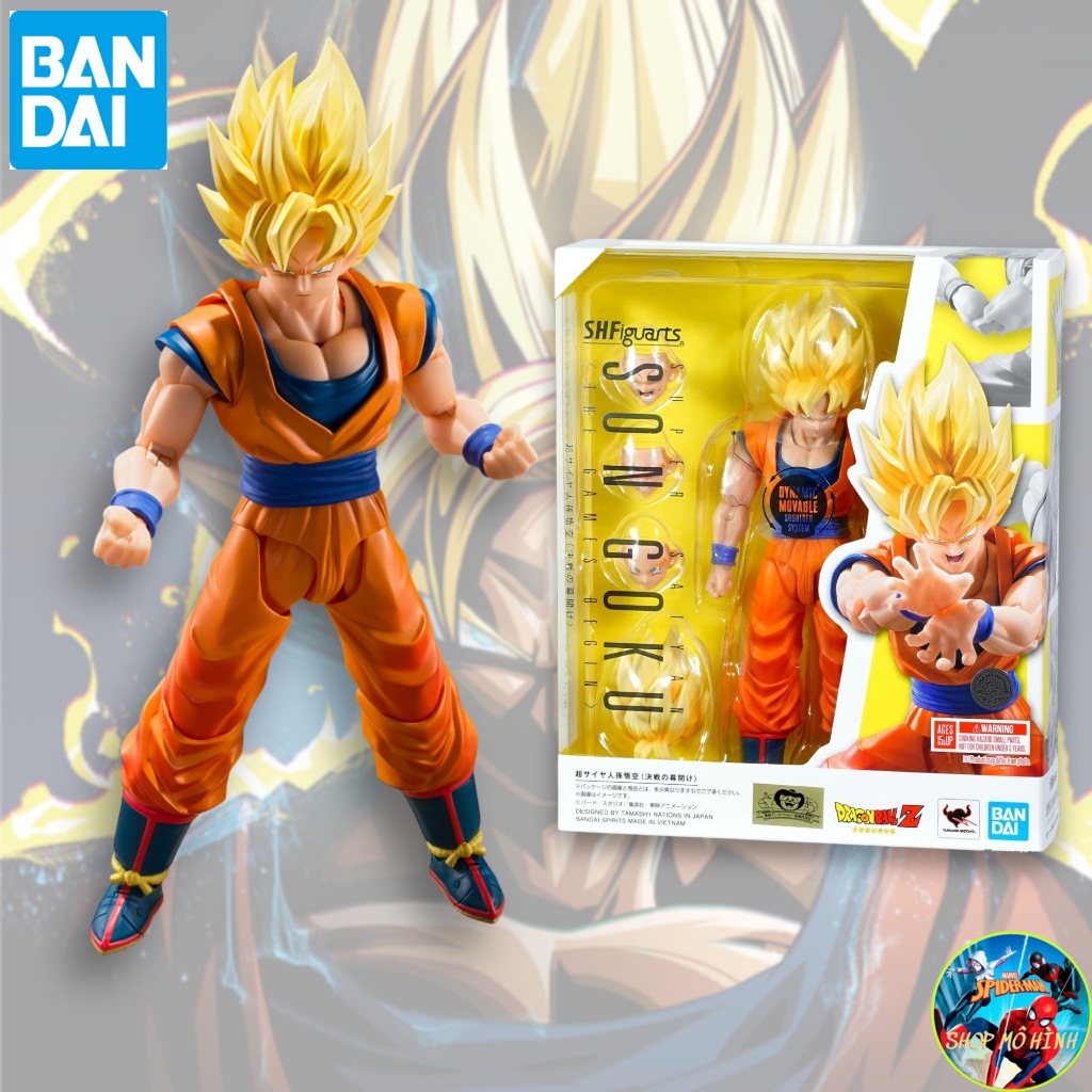 [CÓ SẴN] Mô Hình Mô Hình SHF Son Goku 3.0 (The Games Begin) Son Goku ...
