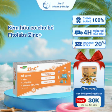 [HÀNG CHUẨN + QUÀ] Kẽm Hữu Cơ Cho Bé Fitolabs ZinC Cho Bé Giúp Tăng Sức Đề Kháng, Kích Thích Ăn Ngon, Hấp Thu Tốt IMC