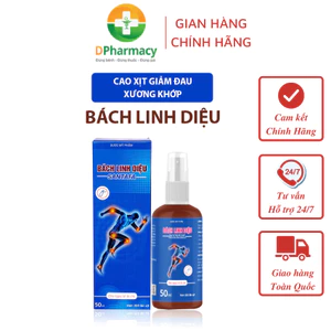 Cao Xịt Bách Linh Diệu Santafa, hỗ trợ giảm đau nhức xương khớp, bong gân, tụ máu, bầm tím