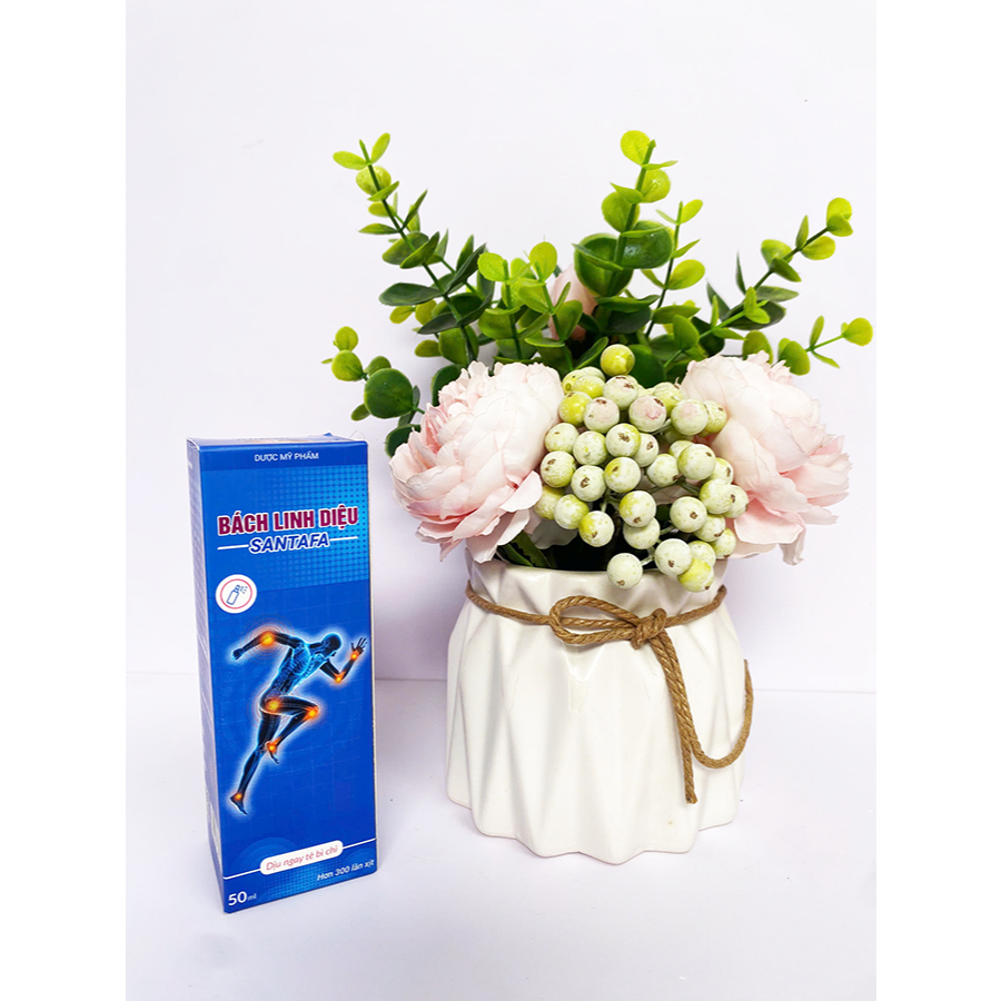 Cao Xịt Bách Linh Diệu Santafa, hỗ trợ giảm đau nhức xương khớp, bong gân, tụ máu, bầm tím