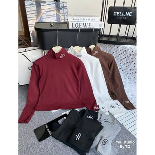 Áo thun zip cổ cao chữ alo đủ màu siêu hot