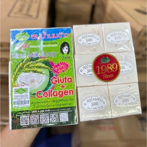 COMBO 12 CỤC XÀ PHÒNG SỮA GẠO THÁI LAN