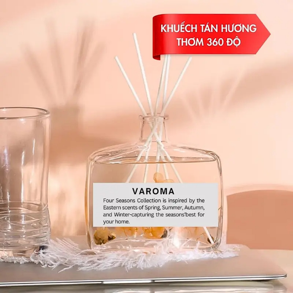 Lọ Khuếch Tán Tinh Dầu Thơm Để Phòng Nước Hoa Thơm Phòng 100ML Tán Hương Phòng Ngủ KT02