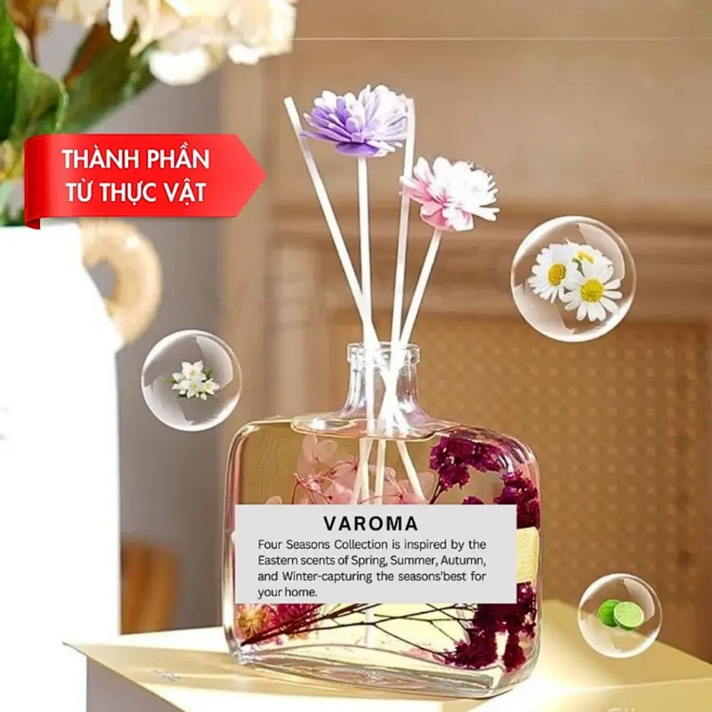 Lọ Khuếch Tán Tinh Dầu Thơm Để Phòng Nước Hoa Thơm Phòng 100ML Tán Hương Phòng Ngủ KT02