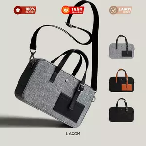 Túi nam nữ LAGOM da thật Mini Bowling Bag - tối giản, cân bằng và tiện dụng