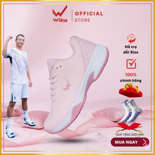 Giày Pickleball Nữ Wika Vetex  x QUANG DƯƠNG Chính Hãng, Chất Liệu KPU - Bền Bỉ,Vải mesh thoáng khí