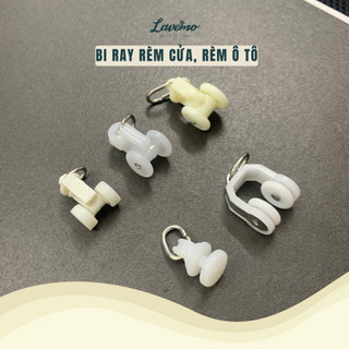 10 Bi Thanh Ray Rèm Vải Bằng Nhựa Màu Trắng Chắc Chắn Chạy Mượt