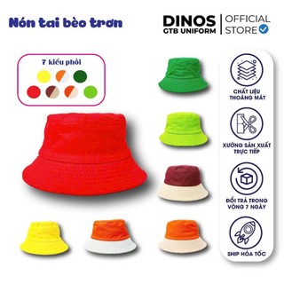 Nón Tai Bèo Thời Trang Dinos Chất Kaki Cotton Nhiều Màu Sắc Cho Người Lớn Đội Đi Học, Đi Chơi