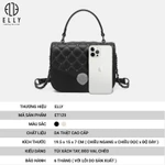 [TẶNG QUÀ TRUNG THU 599K] Túi xách nữ da thật ELLY ET129 túi cầm tay đeo vai đeo chéo cao cấp sang trọng — ảnh 3