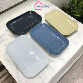 Khay đựng khăn ướt, khay chữ nhật đựng khăn giấy, khay chữ nhật melamine - Phương Trang