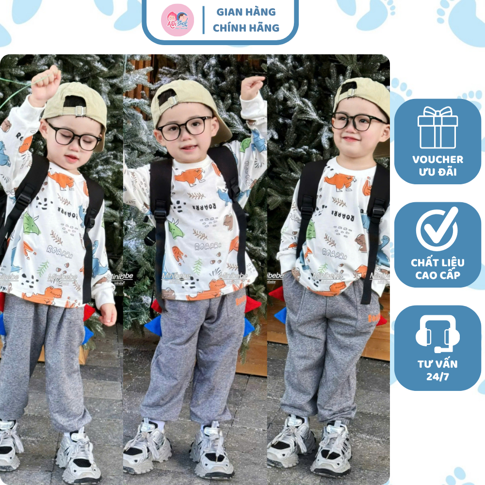 [À ƠI SHOP] Q26- bộ dài khủng long cam xanh nâu- a210.366