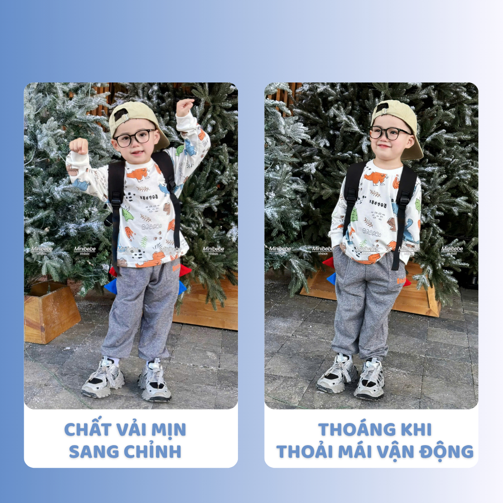 [À ƠI SHOP] Q26- bộ dài khủng long cam xanh nâu- a210.366