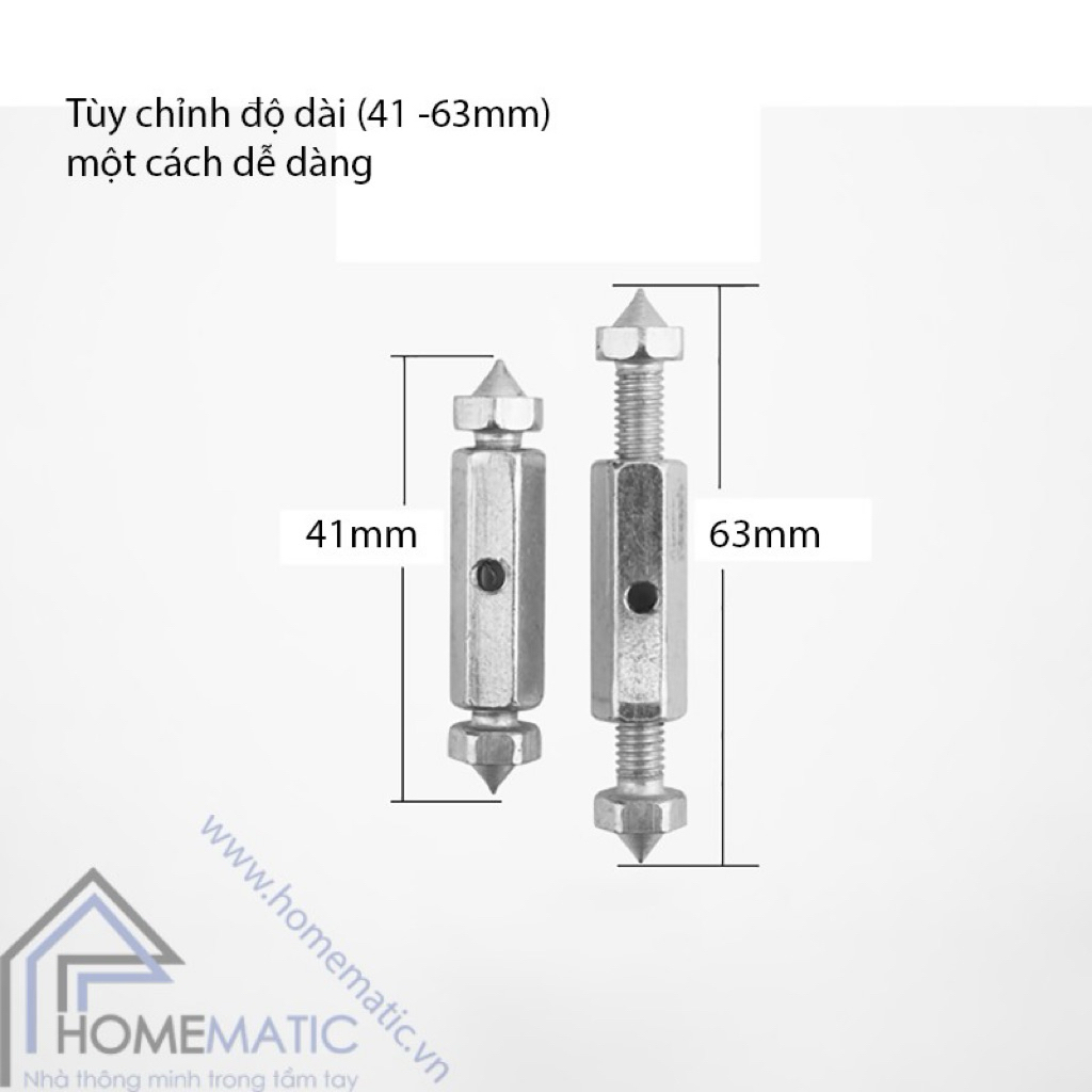 Vít âm tường ổ điện,điều chỉnh độ dài từ 60-86mm Đinh vít âm tường, dụng cụ sửa ổ điện hình vuông, , thiết kế thông minh