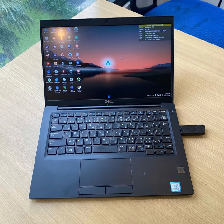 Laptop Dell Latitude 7390 nhập Nhật Bản mỏng nhẹ giá rẻ phù hợp với dân văn phòng, học sinh, sinh viên
