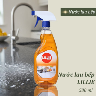 Nước lau kính LILLIE by Caroline 580ml lau sạch mọi vết bẩn