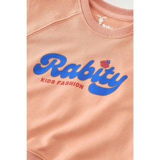 Bộ nỉ dài tay bé gái Rabity 966.007
