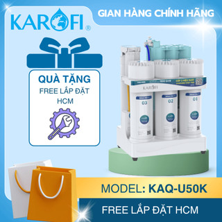 [Hoả Tốc] Máy lọc nước RO âm tủ cao cấp Karofi KAQ-U50K - [ Miễn phí lắp đặt HCM ] - U50K