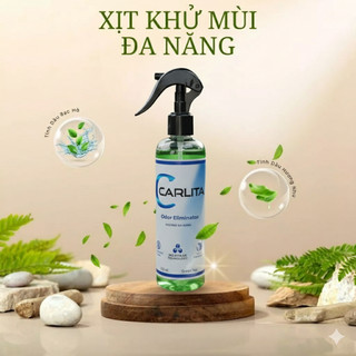 Xịt khử mùi đa năng tinh dầu thiên nhiên Caroline, diệt khuẩn, đem lại hương thơm dễ chịu, thoải mái