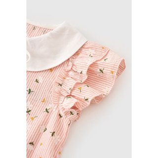 Đầm thô ngắn tay bé gái Rabity 950.113
