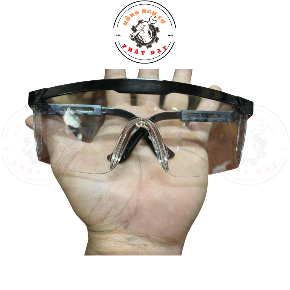 Kính bảo hộ WINS, chính hãng TAIWAN, ôm sát mắt, mặt siêu trong, gọng dẻo, bền, bảo vệ mắt tốt