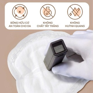 Bịch 100 Miếng lót thấm sữa, miếng thấm hút sữa Topgiakids, 5 lớp thấm hút mềm mại, an toàn, tự nhiên