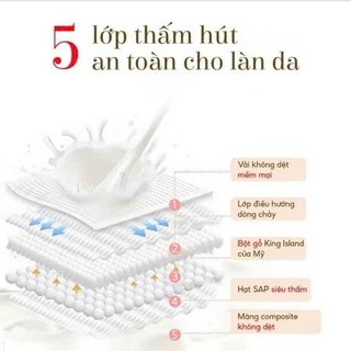 Bịch 100 Miếng lót thấm sữa, miếng thấm hút sữa Topgiakids, 5 lớp thấm hút mềm mại, an toàn, tự nhiên