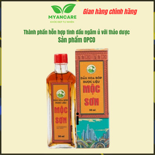 Dầu xoa bóp dược liệu Mộc Sơn 50ml