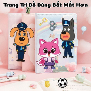 Set 8 Tranh Dán Hình Cảnh Sát Trưởng Labrador, Minecraft, Tung Tung, Sprunki, Kuromi ,Sanrio Cho Bé Vui Chơi, Sáng Tạo