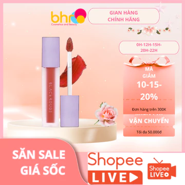 Son Kem Black Rouge Air Fit Velvet Tint Ver 2 Nắp Tím Chất Son Mềm, Mịn Và Không Lộ Vân Môi (Màu 12)