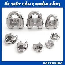 GIÁ SỈ --Ốc siết cáp, Khóa cáp, Cóc kẹp cáp Khóa Cáp,Ốc siết Cáp chuyên dùng cho các loại dây cáp từ 2mm đến 12mm