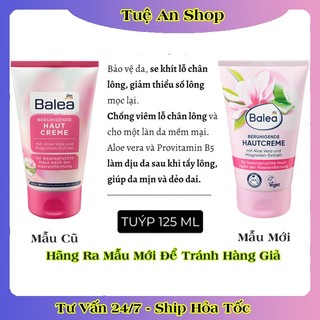 [ Hàng Đức ] Kem dưỡng da sau wax, cạo lông Balea, cấp ẩm, tránh kích ứng da, Nội địa Đức