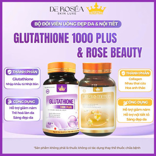BỘ ĐÔI COOLAGEN TRẺ HÓA DA ( COOLAGEN VÀNG + GLUTATHIONE 1000 PLUS )