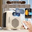 Máy Sưởi Mini QCOOKO 2200W Làm Nóng Nhanh Bảo Vệ Quá Nhiệt Không Gây Khô Da