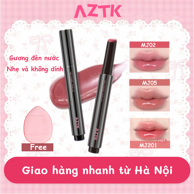 AZTK Son Môi Lip Jelly Mirror Môi Dưỡng Ẩm Làm Che giấu đường viền môi ...